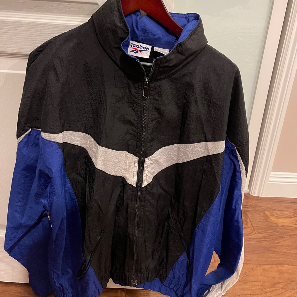 Vintage 90’s Reebok Windbreaker Large